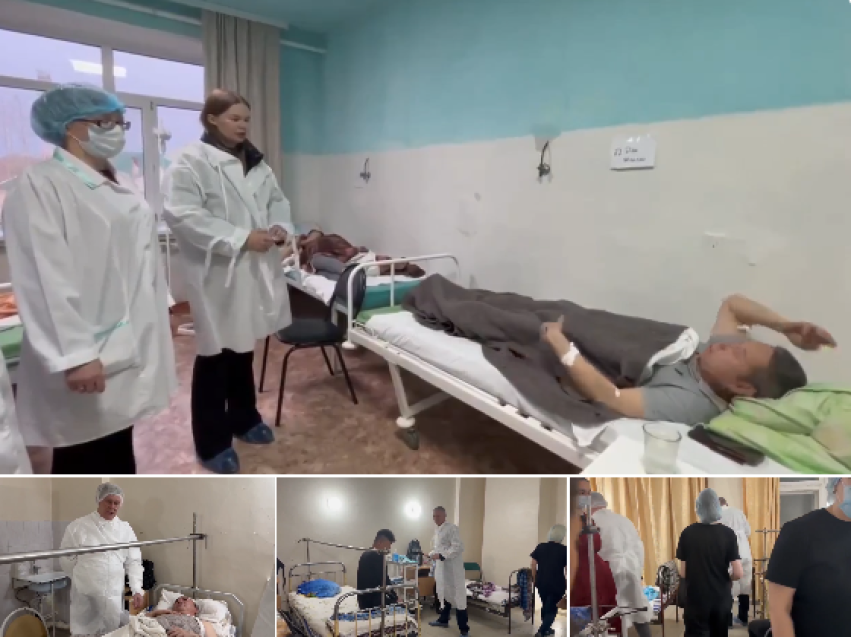 Представители краевого штаба навестили пострадавших в ДТП